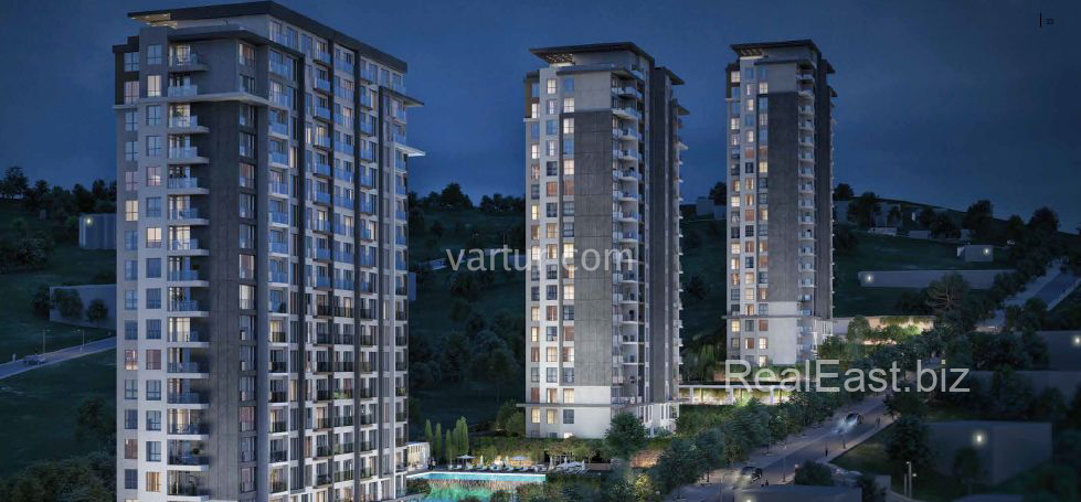 Elegant Apartment with Scenic Views in Maltepe